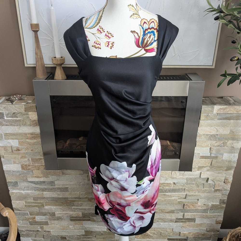 Scarlett Black Dress with Heart Tag